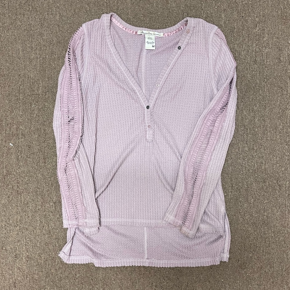 Purple Long Sleeve Shirt size medium super soft